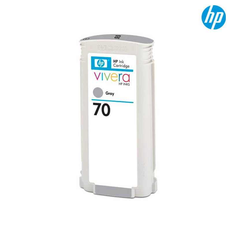 thumbnail interactive-video image 1 of Genuine HP 70 Gray Ink Cartridge C9450A – 130ml – Factory Sealed (Open Box) 1 of 2