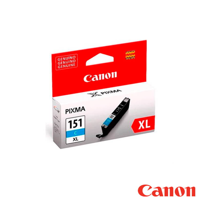Tinta Canon CLI-151XL Cian IX6810/IP7210 | LYM DIGITAL