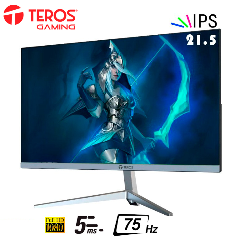 Monitor Teros TE-2151N 22 Pulgadas Hdmi 75HZ 5MS Fhd - LYM DIGITAL